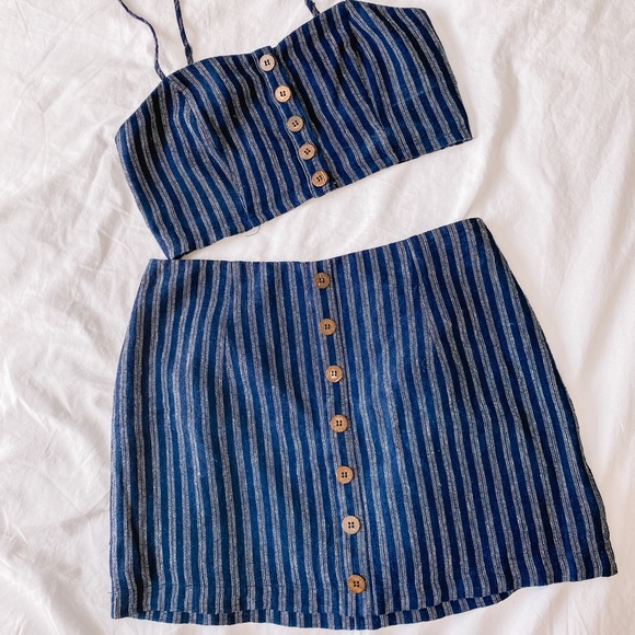 Forever 21 Dresses & Skirts - NEW Forever 21 Matching Two Piece Skirt Set